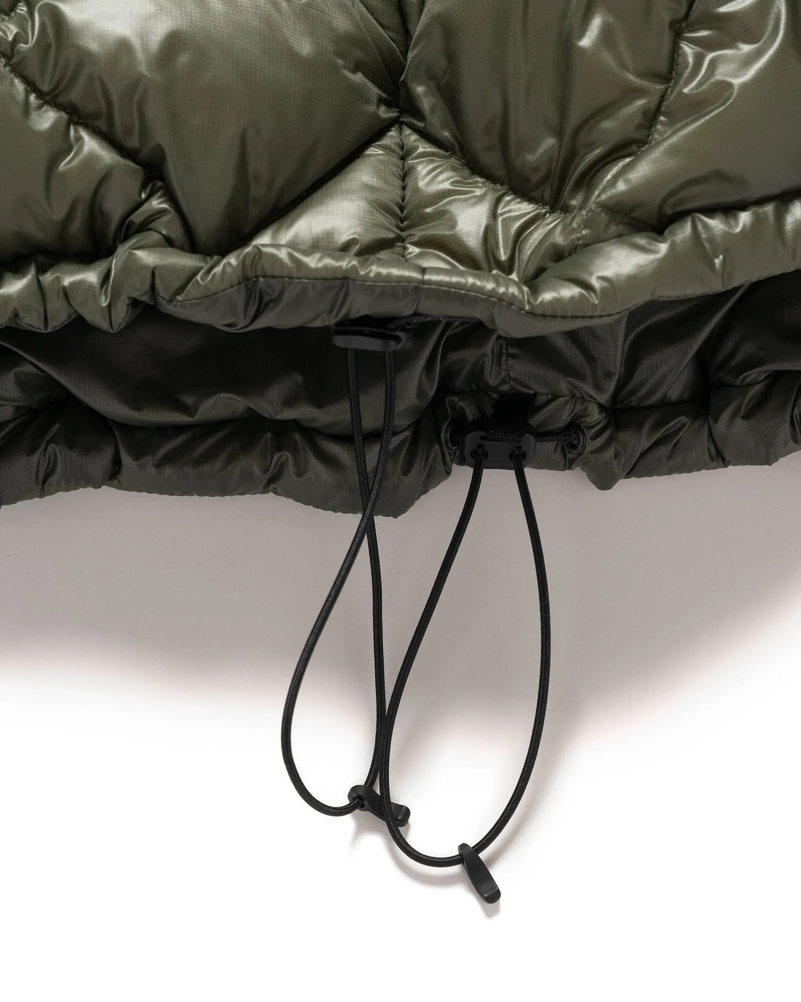 / NANGA Skyline Shirt Jacket - Nylon Ripstop / Goose Down Olive