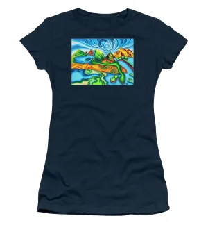 Abstract Golf Holes - Women's T-Shirt