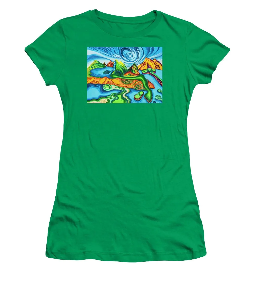 Abstract Golf Holes - Women's T-Shirt