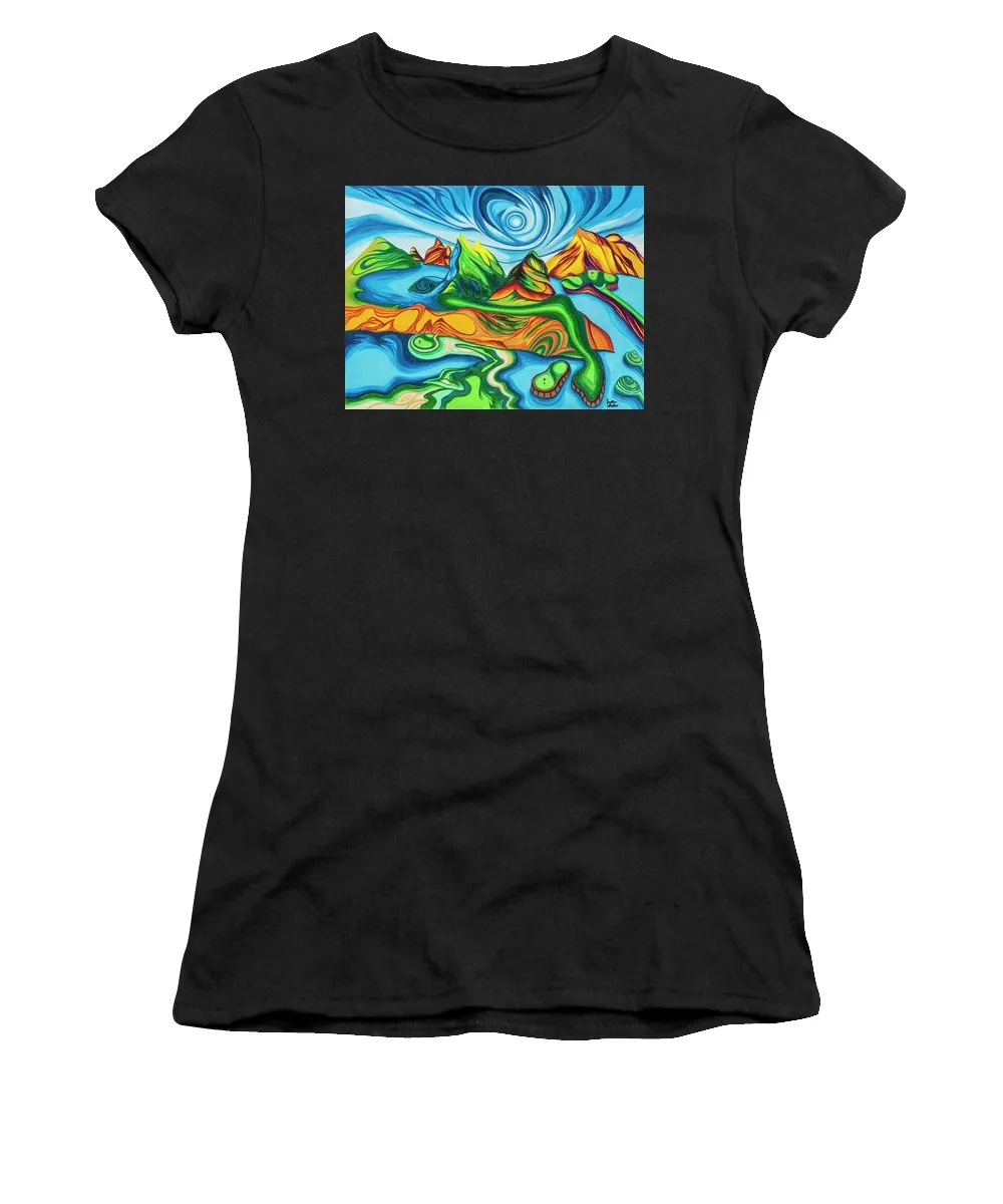 Abstract Golf Holes - Women's T-Shirt