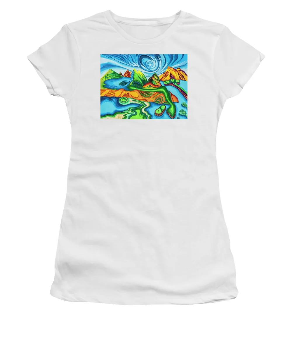 Abstract Golf Holes - Women's T-Shirt