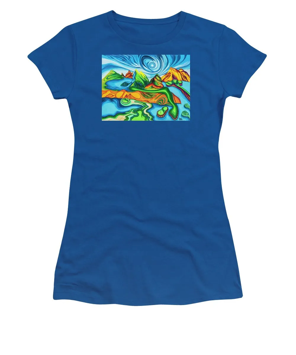 Abstract Golf Holes - Women's T-Shirt