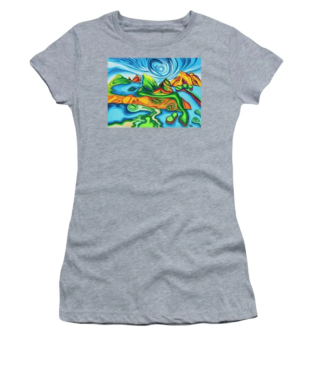 Abstract Golf Holes - Women's T-Shirt