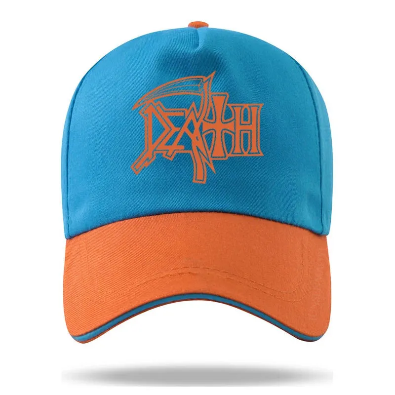 DEATH Cap METAL Hat Baseball Cap Casquette Hats Fitted Casual Dad Hats for Men Women Unisex