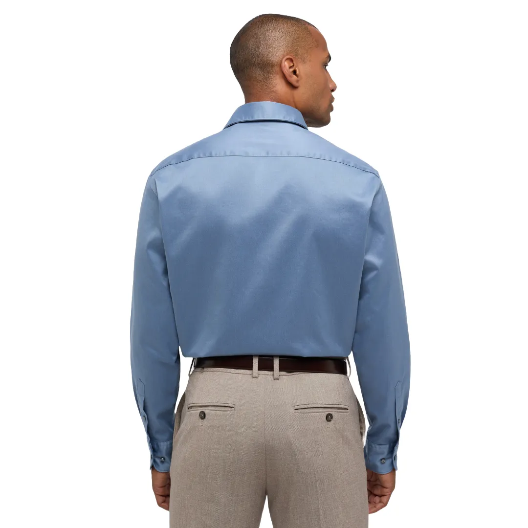 Eterna 1863 Soft Tailored Shirt - Slate Blue