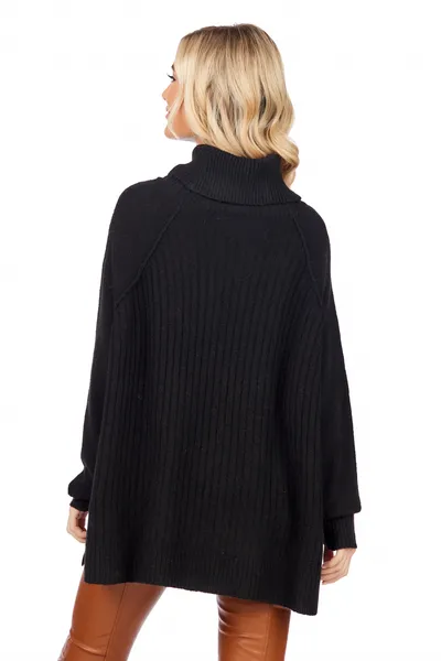 FREDDIE RIBBED SWEATER, ONE SIZE, 3 COLORS