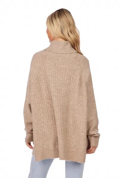 FREDDIE RIBBED SWEATER, ONE SIZE, 3 COLORS