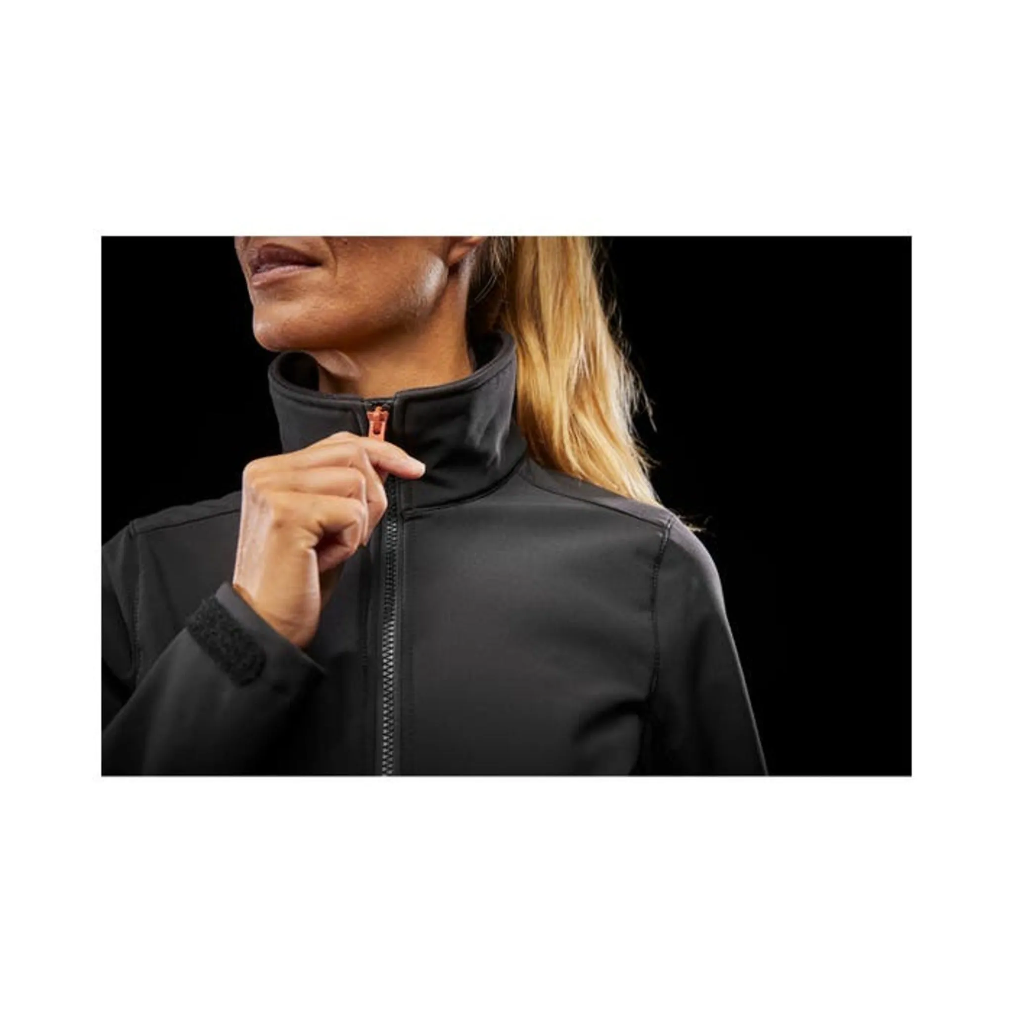 Helly Hansen Women's Softshell Work Jacket 74240 Luna - Waterproof, Breathable, Poly Fabric, Comfortable Fit, Articulated Sleeves, Durable | Sizes XS-2XL