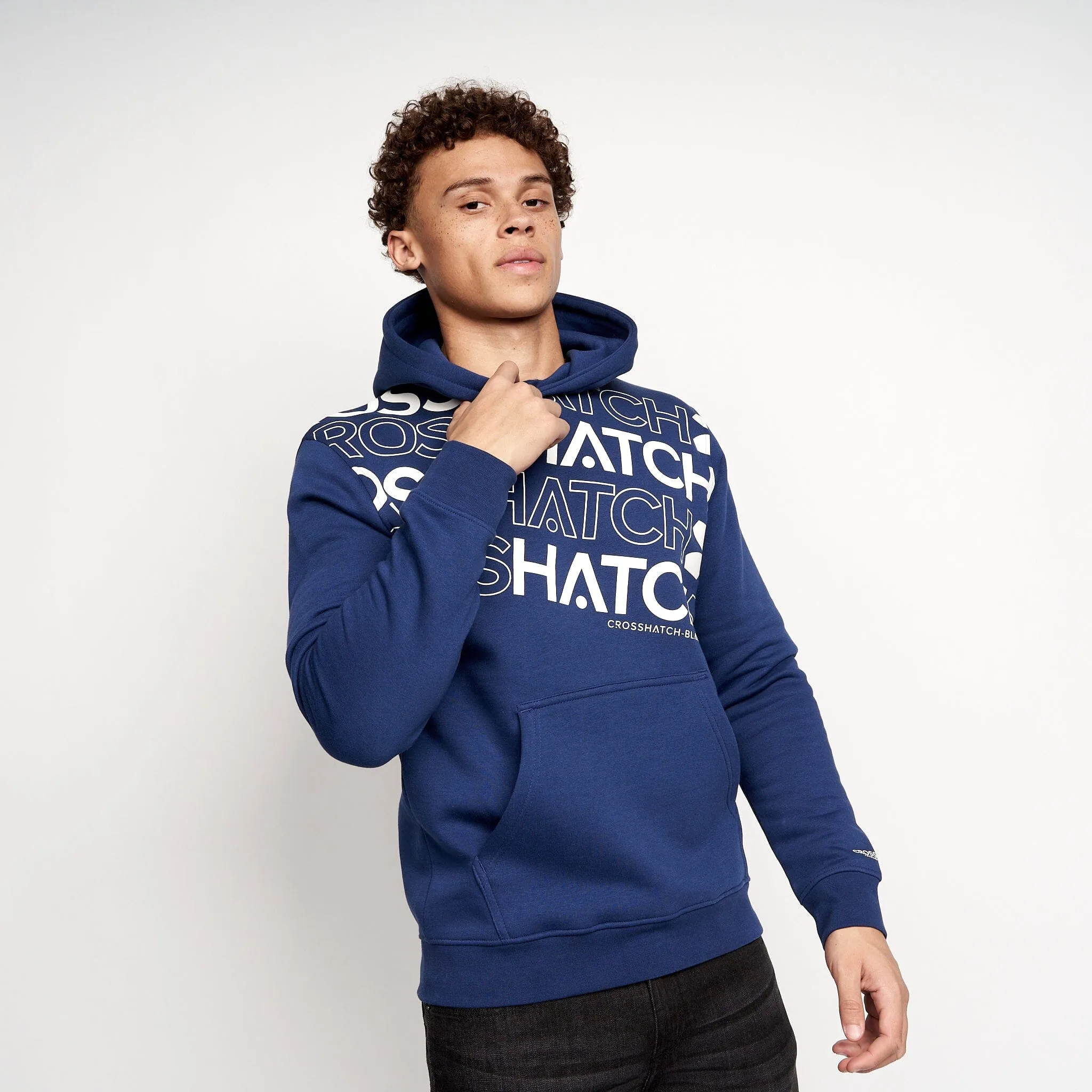 Hensal Hoodie 2pk Navy/Blue