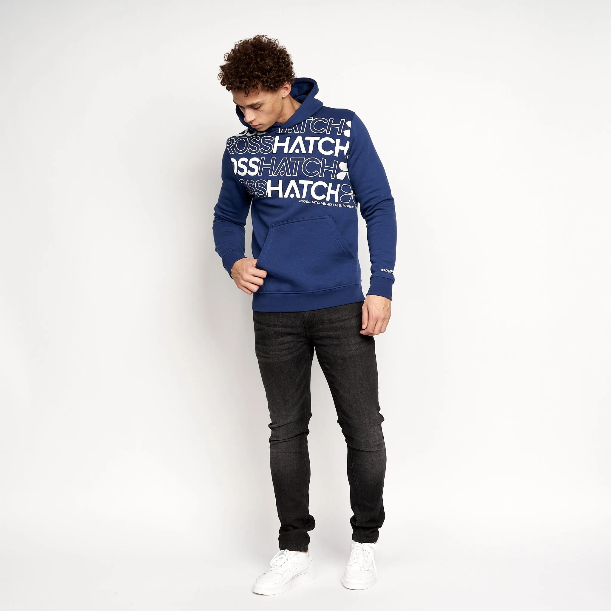 Hensal Hoodie 2pk Navy/Blue