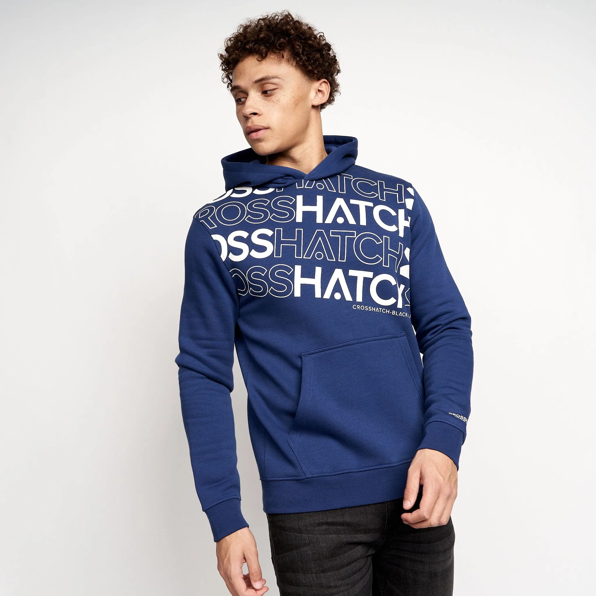 Hensal Hoodie 2pk Navy/Blue