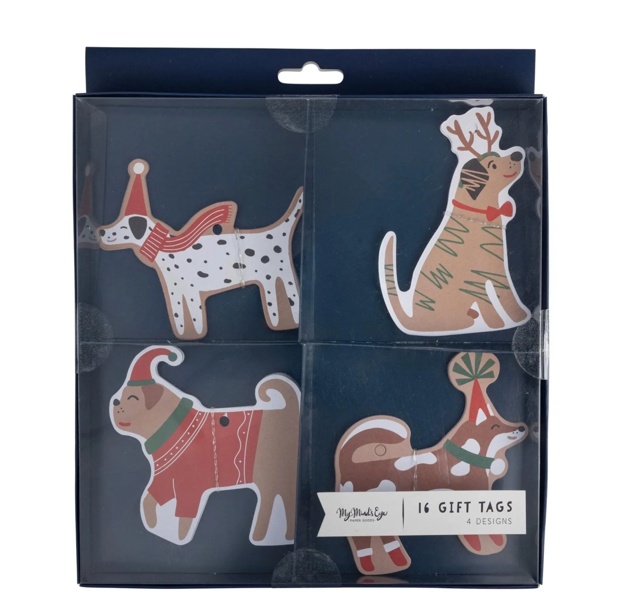 Holiday Dogs Gift Tag Set