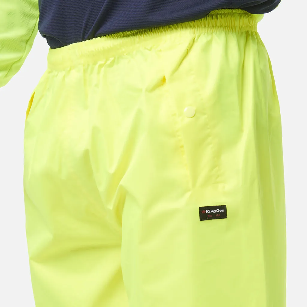 King Gee Hi-Vis Waterproof Reflective Work Pants (K53035)