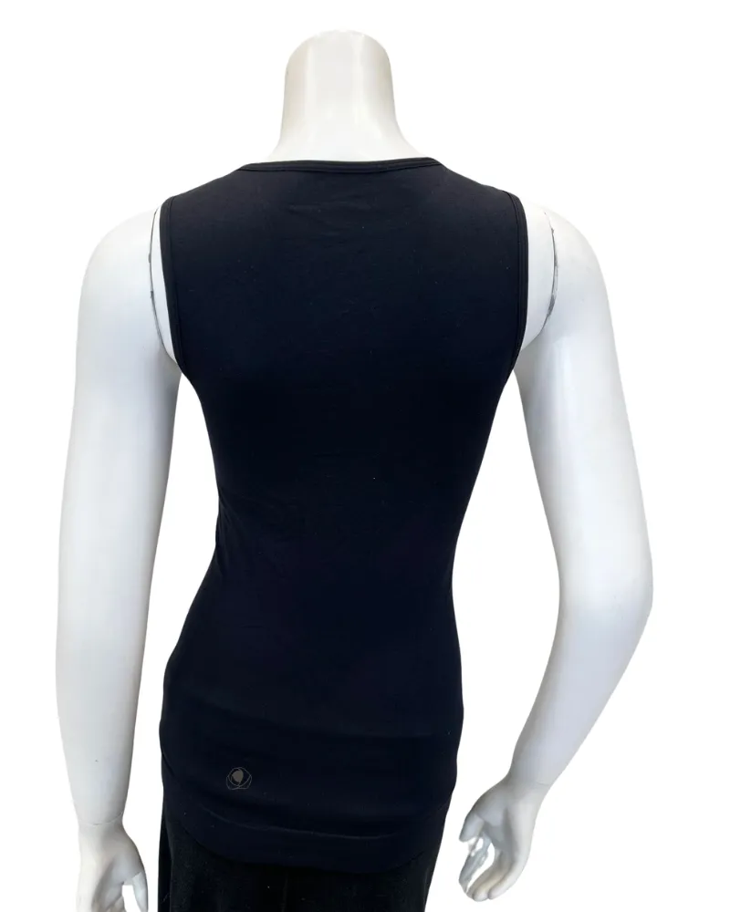 Manteau Aqua Black Sleeveless Tank / Shell Top