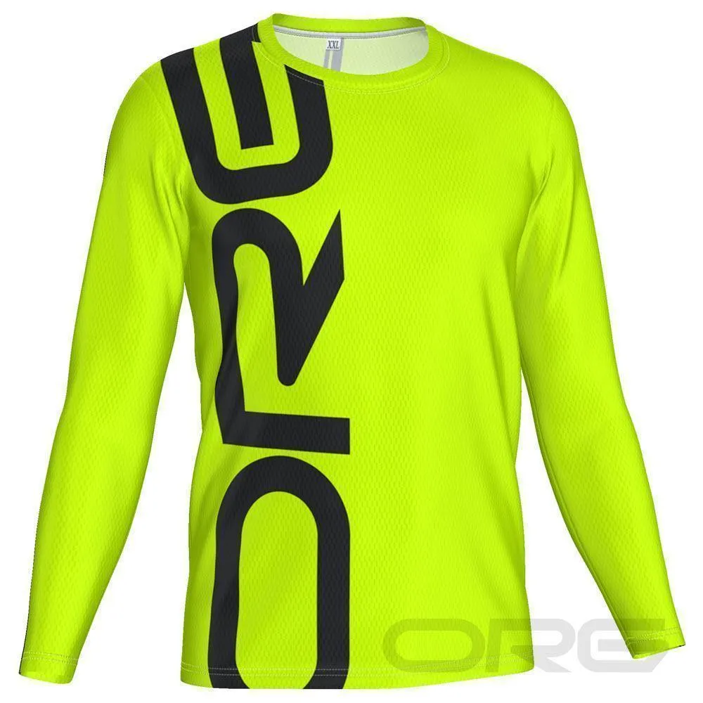 Men's ORG Basic Colors Long Sleeve Running Shirt