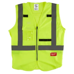 Milwaukee 48735021 S/M Yellow High Visibility Safety Vest