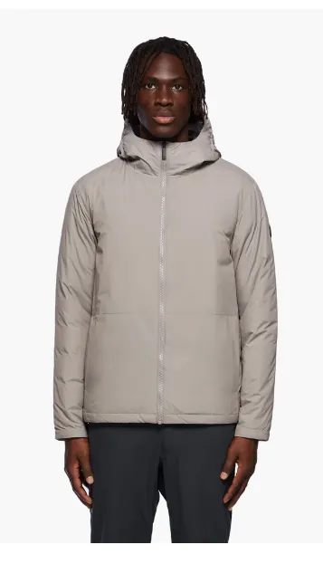 Quartz Men's Tom Lightweight Down Hooded Jacket