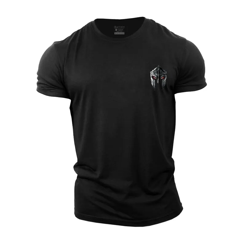 Spartan Knight Graphic Men's Fitness T-shirts