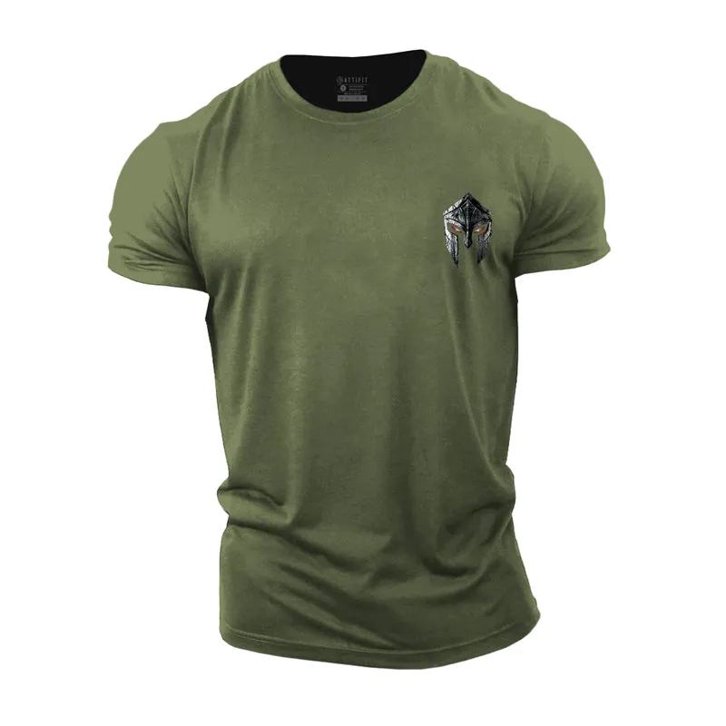 Spartan Knight Graphic Men's Fitness T-shirts