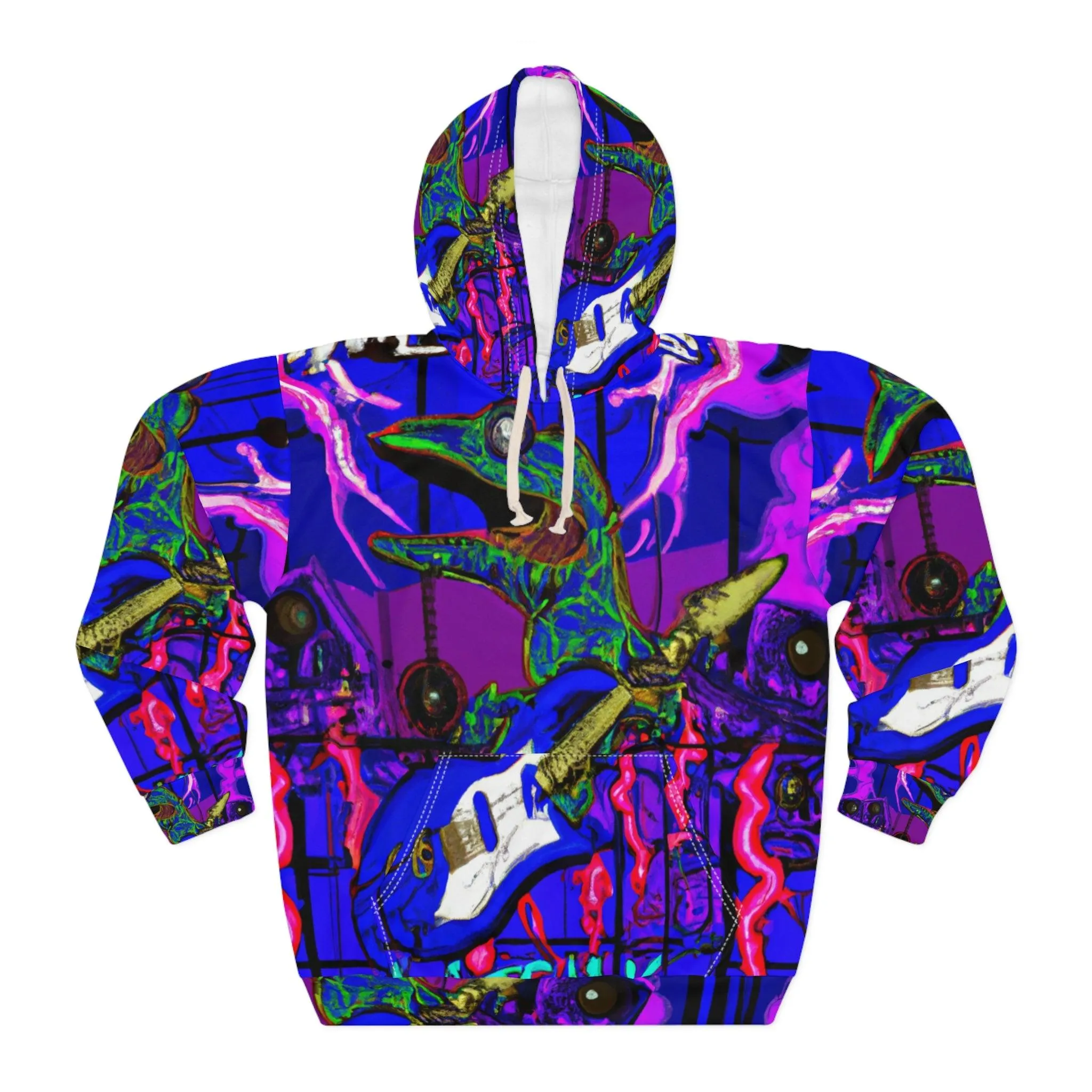 The LizardMan Unisex Pullover Hoodie